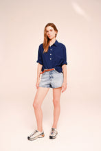 Load image into Gallery viewer, Jodie Navy Shirt