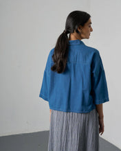 Load image into Gallery viewer, Ava Blouse - Denim