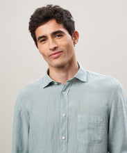 Load image into Gallery viewer, Sage Linen Paul Shirt