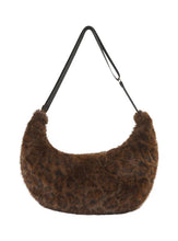 Load image into Gallery viewer, Chocolate Leopard Sasha Slouch Bag