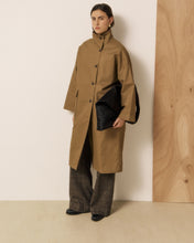 Load image into Gallery viewer, Vito Water-Repellant Cotton Gabardine Coat - Khaki