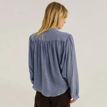 Load image into Gallery viewer, Gladis Loden Shirt in Indigo