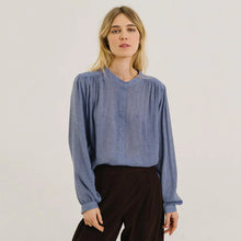 Load image into Gallery viewer, Gladis Loden Shirt in Indigo