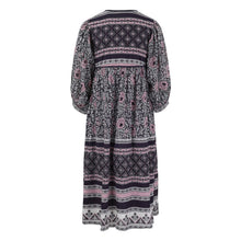 Load image into Gallery viewer, Farah Midi Dress in Pushkar Rose