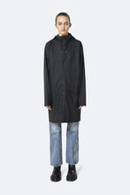 Load image into Gallery viewer, Waterproof Long Black Jacket