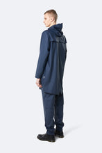 Load image into Gallery viewer, Waterproof Long Navy Jacket