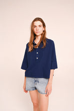 Load image into Gallery viewer, Jodie Navy Shirt
