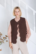Load image into Gallery viewer, Brown Naomi Gilet
