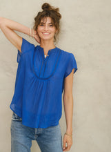 Load image into Gallery viewer, Freya Top in Blue
