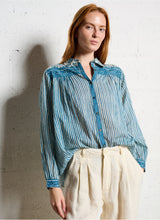 Load image into Gallery viewer, Maria Shirt - Blue Ink
