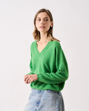 Load image into Gallery viewer, Alicia. V-neck Oversized Jumper
