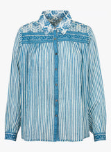 Load image into Gallery viewer, Maria Shirt - Blue Ink
