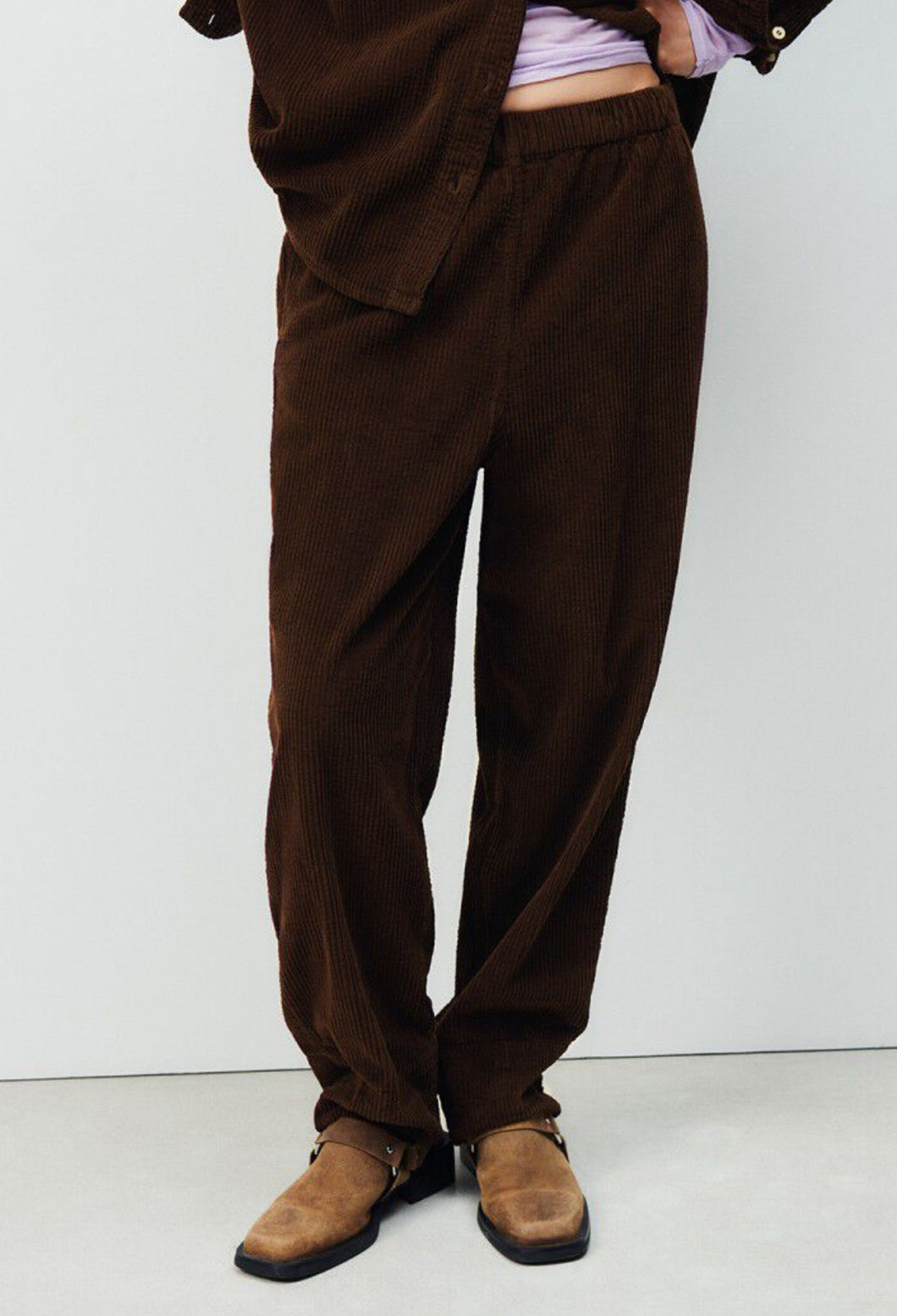 Padow Trouser in Vintage Brown