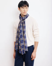 Load image into Gallery viewer, Tartan Multicolour Wool Scarf
