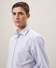 Load image into Gallery viewer, Striped Seersucker Paul Shirt
