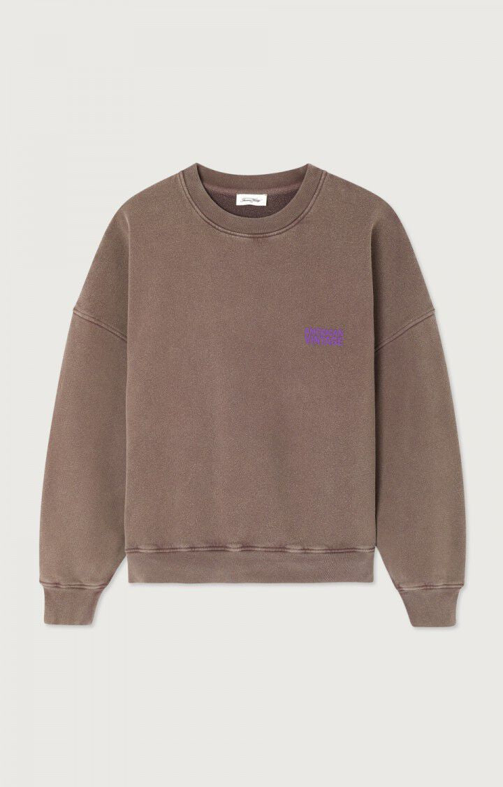 Chestnut Plizzy Sweatshirt