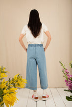 Load image into Gallery viewer, Bijou Trouser - Light Wash Denim
