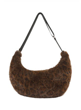 Load image into Gallery viewer, Chocolate Leopard Sasha Slouch Bag
