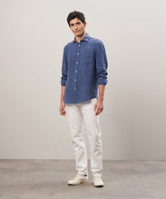 Load image into Gallery viewer, Cobalt Linen Paul Shirt
