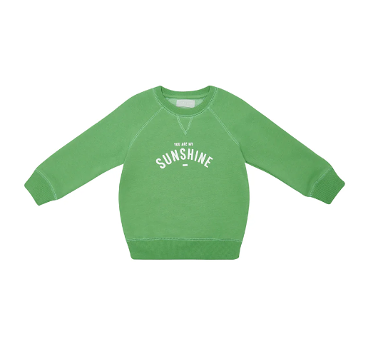 Grass Green 'YOU ARE MY SUNSHINE' Sweatshirt