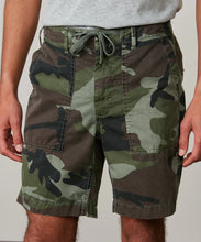 Load image into Gallery viewer, Camo Cotton Fatigue Shorts
