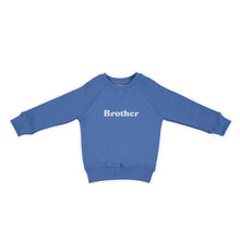 Load image into Gallery viewer, Sailor Blue ‘BROTHER’ Sweatshirt
