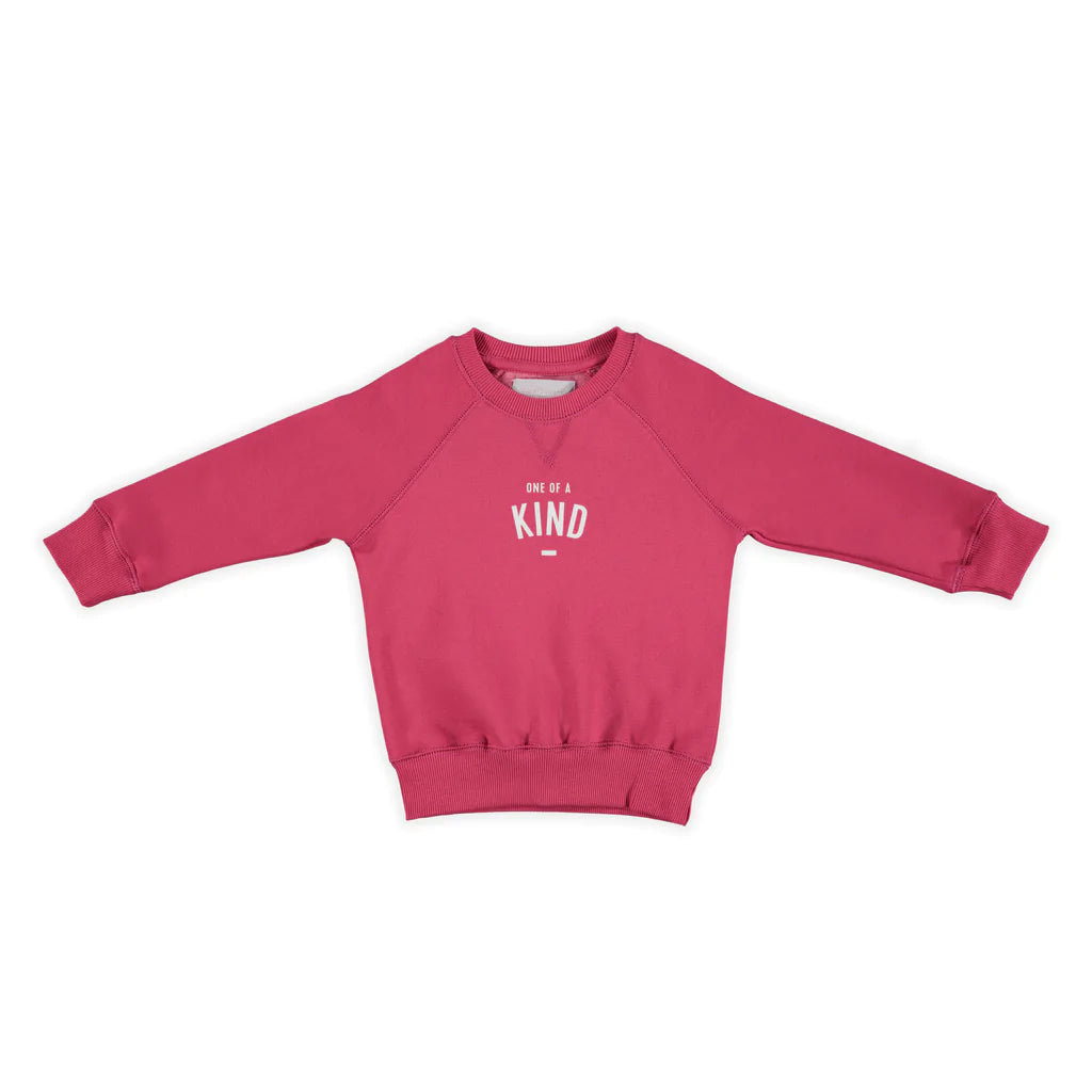 Berry Red 'ONE OF A KIND' Sweatshirt