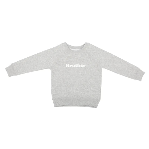 Grey Marl ‘BROTHER’ Sweatshirt