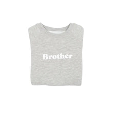 Load image into Gallery viewer, Grey Marl ‘BROTHER’ Sweatshirt
