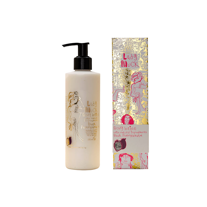 Copy of Lady Muck Design Body Lotion with Black Pomegranite