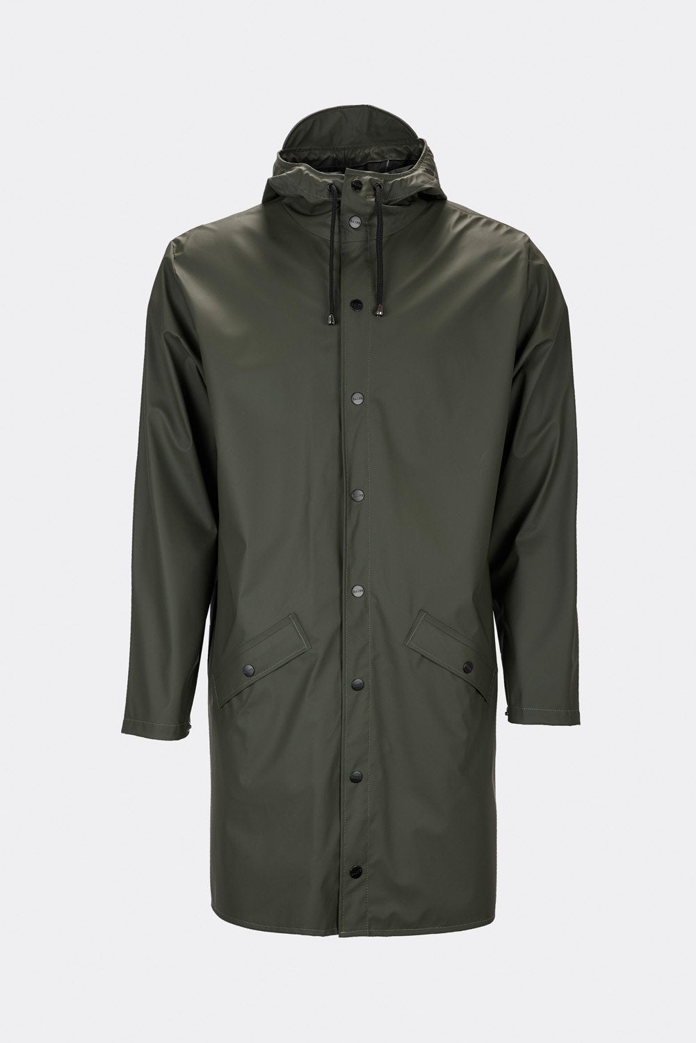Waterproof Long Green Jacket