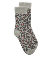 Load image into Gallery viewer, Slipper Socks - Leopard Print
